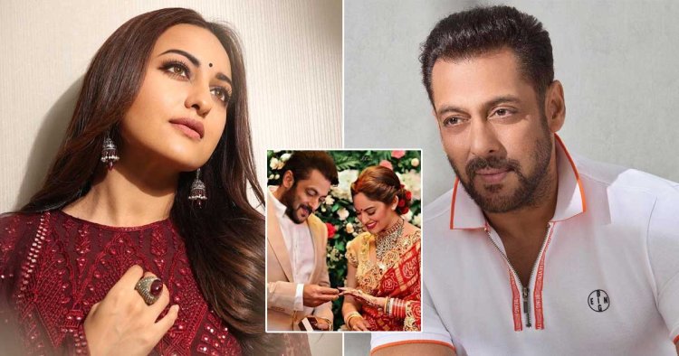 Salman Khan and Sonakshi Sinha's fresh Fake picture as bride-groom goes viral despite clarification; this time with Varun Dhawan twist