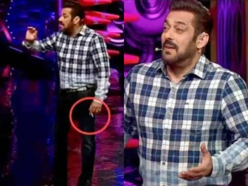 Salman Khan smokes while hosting Bigg Boss OTT 2 – Viral Video